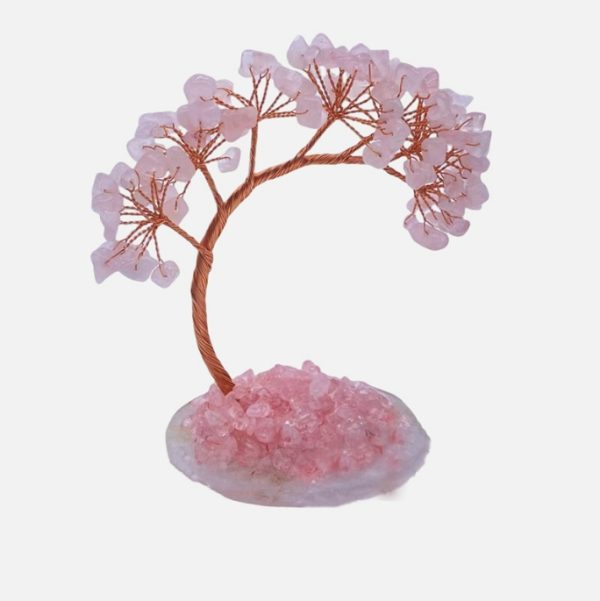 Seven-color crystal life tree ornament, crystal gravel wealth tree, tabletop decoration and creative gift - Image 3