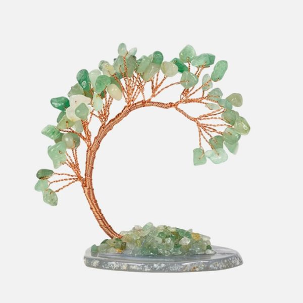 Seven-color crystal life tree ornament, crystal gravel wealth tree, tabletop decoration and creative gift - Image 6