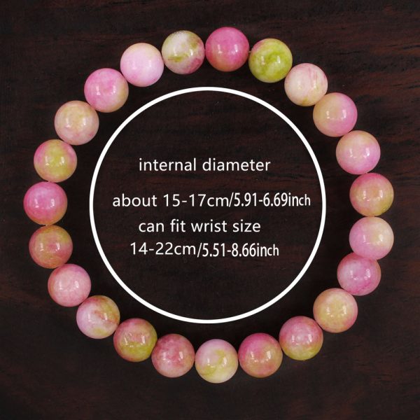 Casual bracelets made of natural stones, crystals and agates for good luck in love - Image 2
