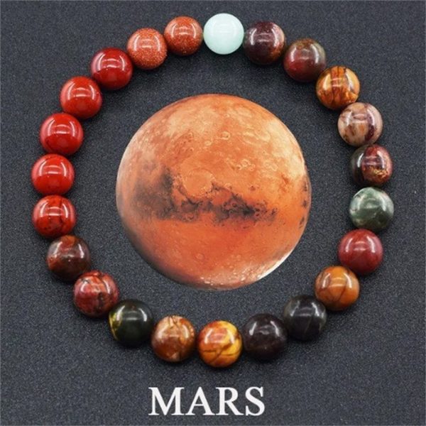 Beaded bracelets made of natural stones for the eight planets, suitable for both men and women - Image 9