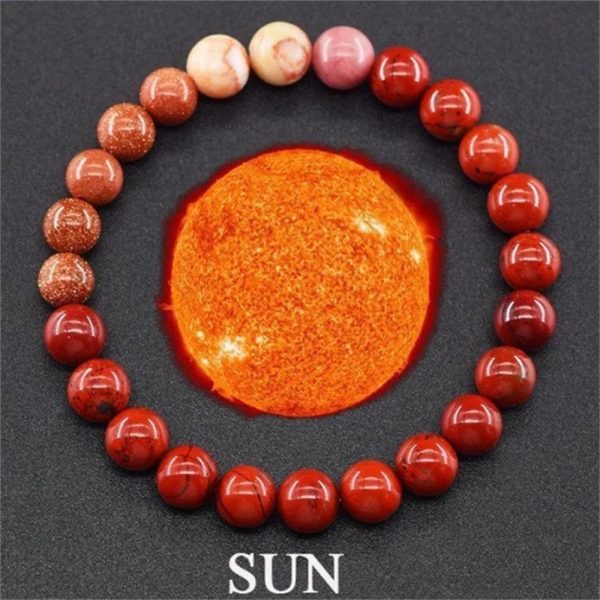 Beaded bracelets made of natural stones for the eight planets, suitable for both men and women - Image 7